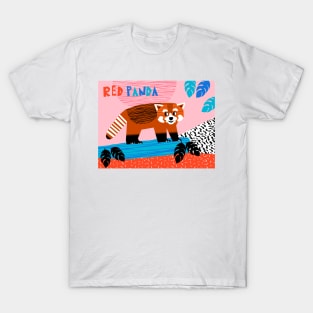 R is for Red Panda T-Shirt